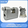 Steel Oval Type Rectangle Padlock-ZF114A