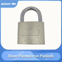Sliver Painted Iron Padlock