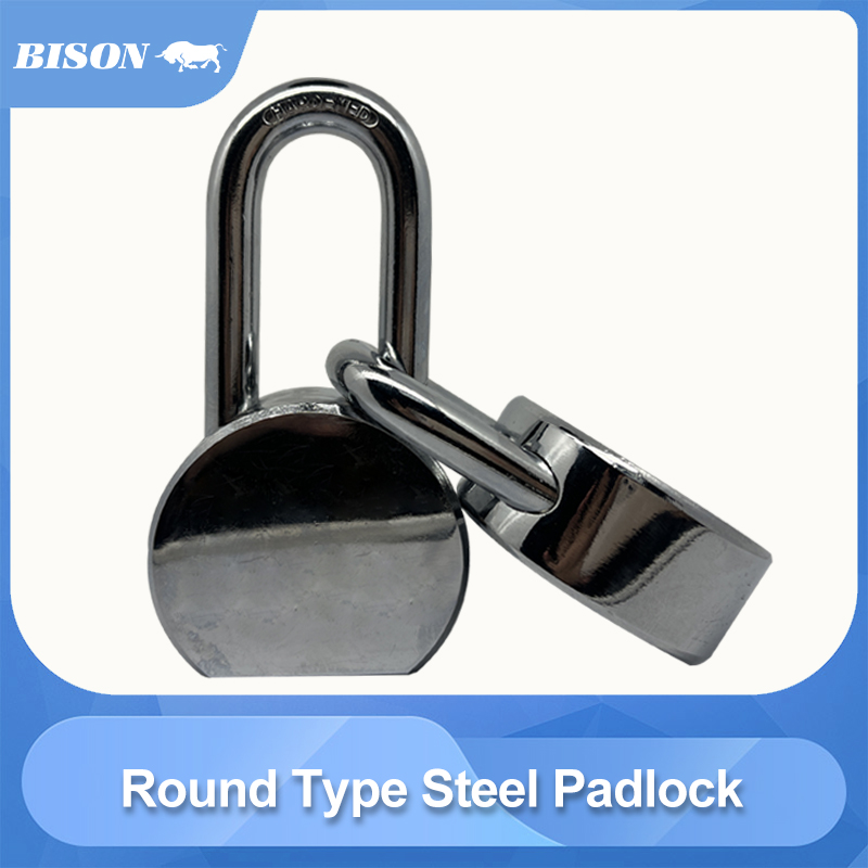 Round Type Steel Padlock-XA112